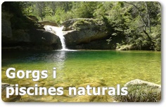 Gorgs i piscines naturals