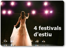 4 festivals d'estiu