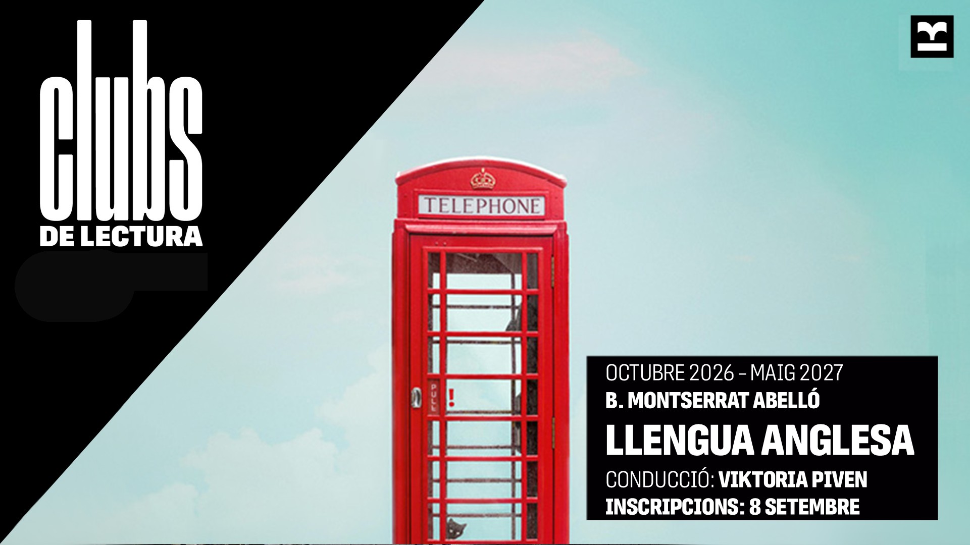 Club de lectura en llengua anglesa