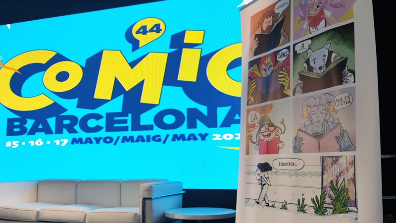 Ple rotund en la trobada de Clubs de Lectura de còmic