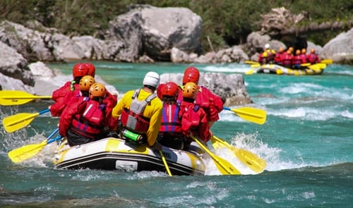 Descens de rius : raiers i piragües