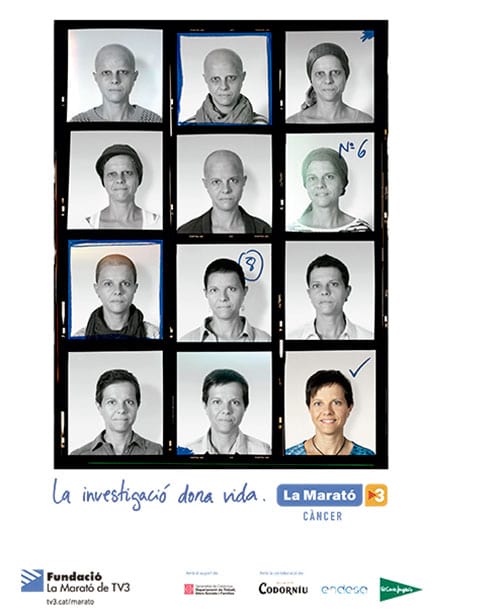 cartell de La Marató 2018