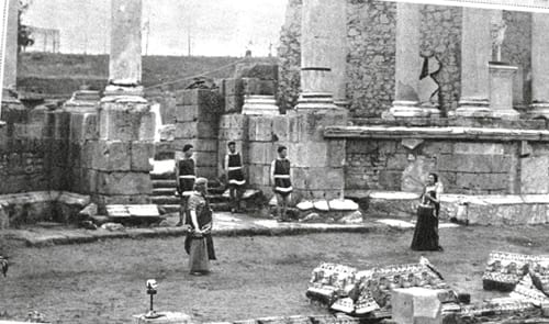 Representació de Medea - Festival de Mèrida 1933