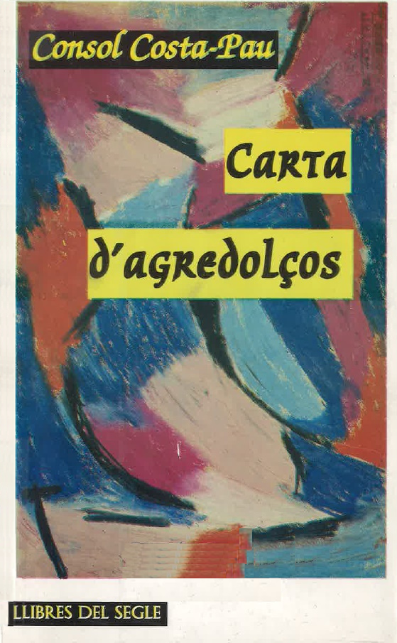  Carta d'agredolços