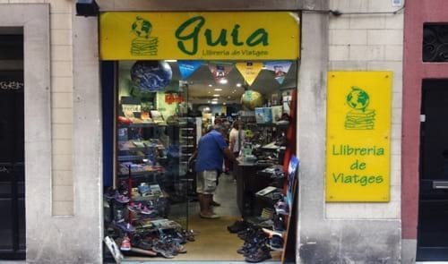 Guia, Llibreria de viatges