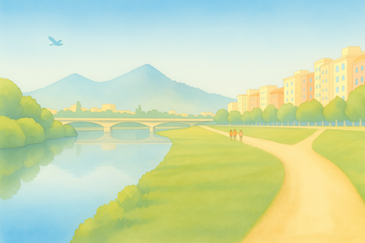 La recuperació del riu Besòs al seu pas per Santa Coloma de Gramenet