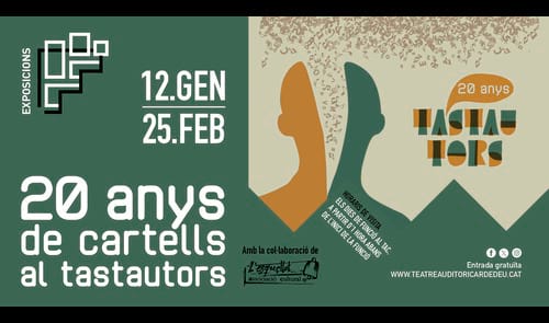 Celebrem la 20ª edició del del cicle Tastautors al Teatre Auditori Cardedeu.