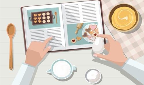 Imatge del contingut Llibres de cuina per Sant Jordi