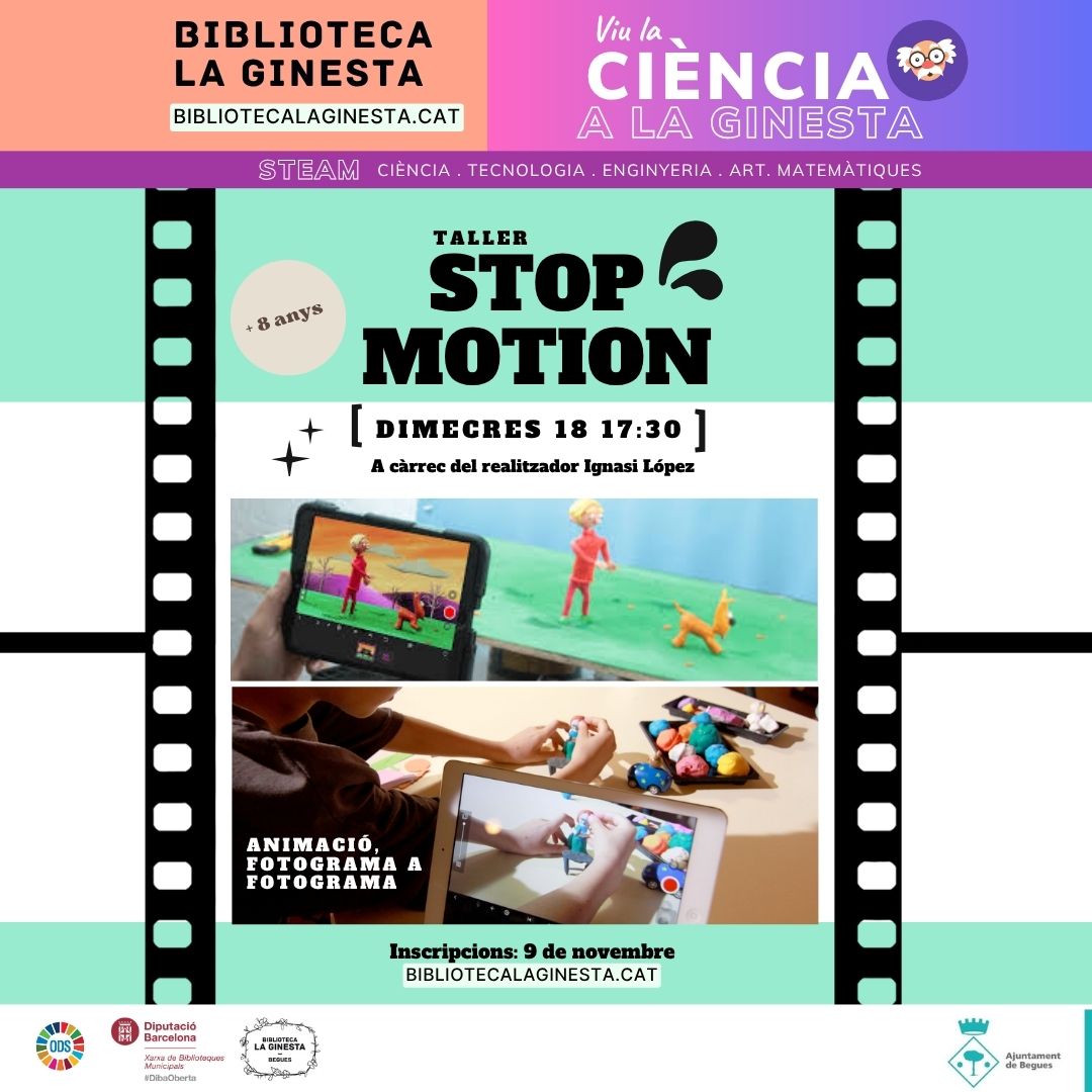 Taller infantil Stop motion