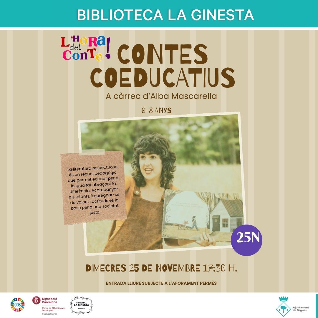 Hora del conte en clau 25N