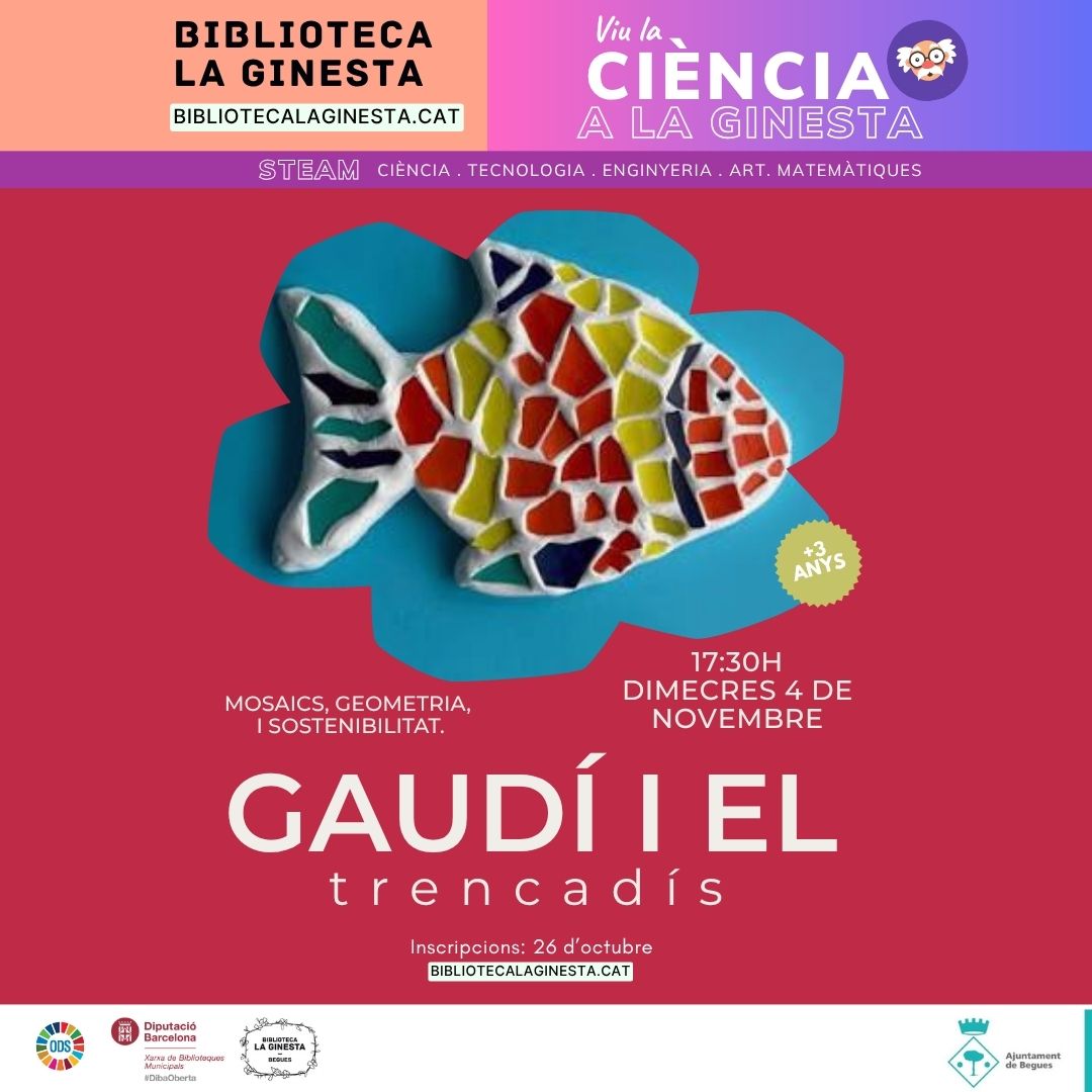 Taller familiar Gaudí i el trencadís
