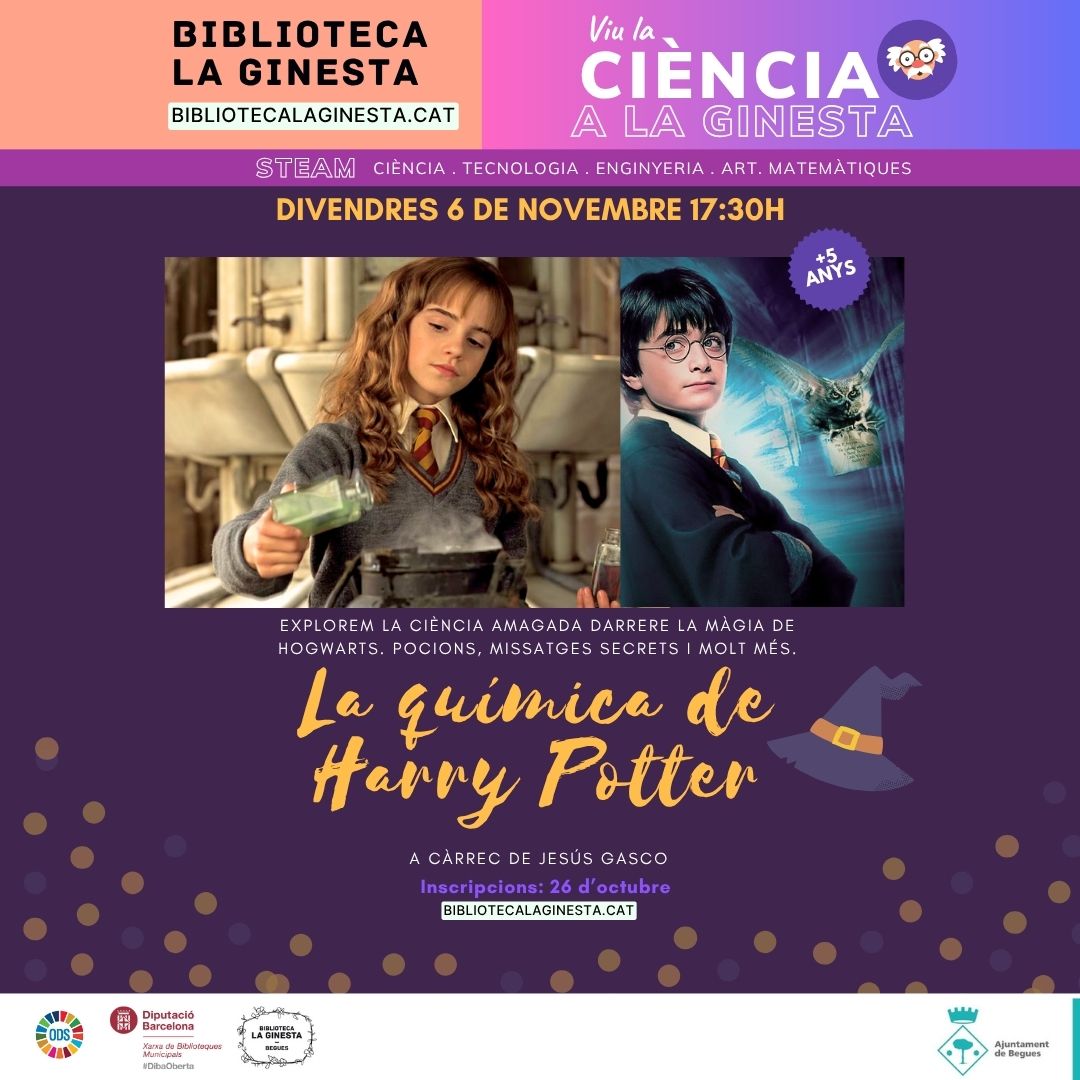 Taller infantil La química de Harry Potter