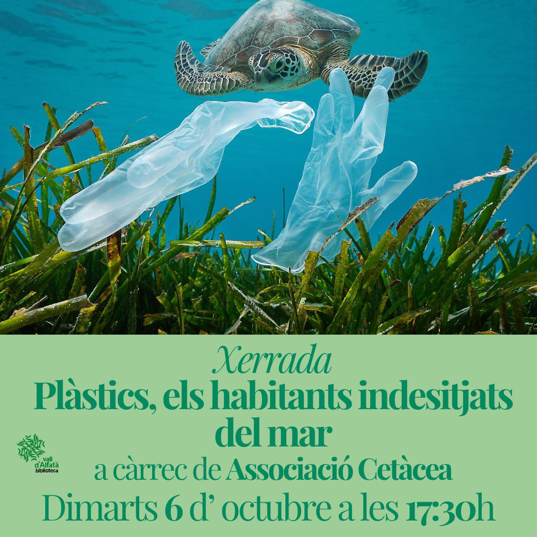 Parlem de.. Plàstics: els habitants indesitjats del mar
