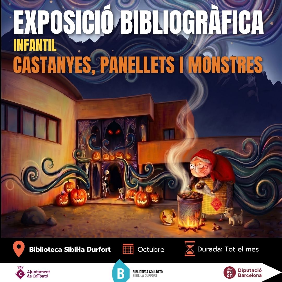 Exposició bibliogràfica infantil: Castanyes, panellets i monstres
