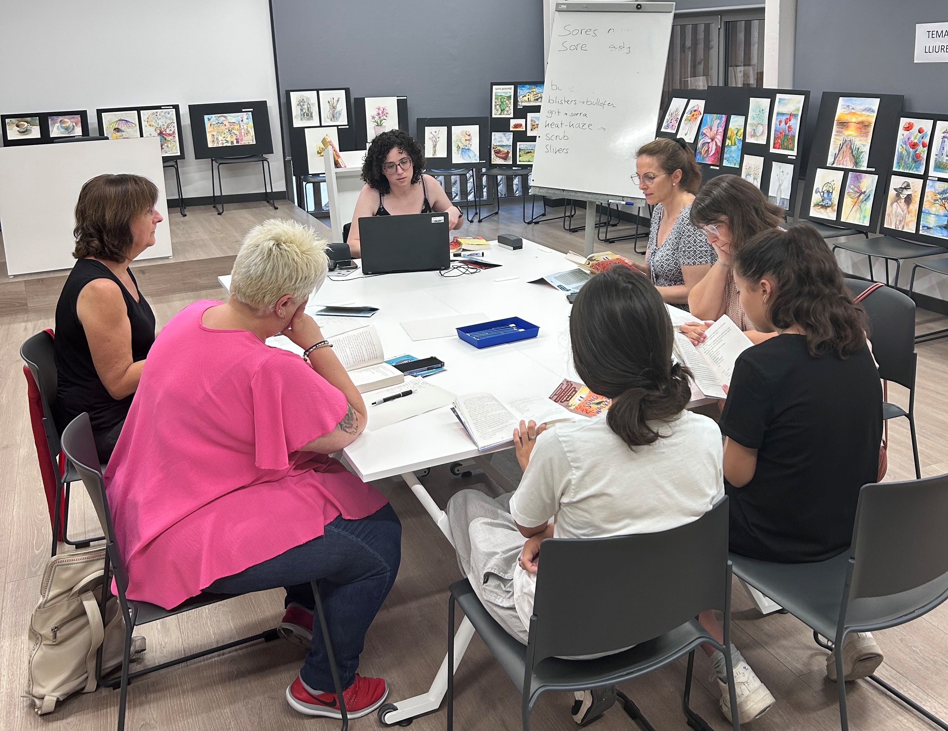 Club de lectura en llengua anglesa. Nivell intermedi-avançat (+B1)