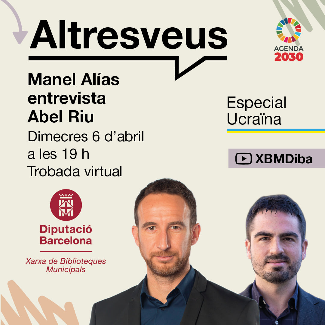 Manel Alías entrevista Abel Riu dins del cicle Altresveus, especial Ucraïna.