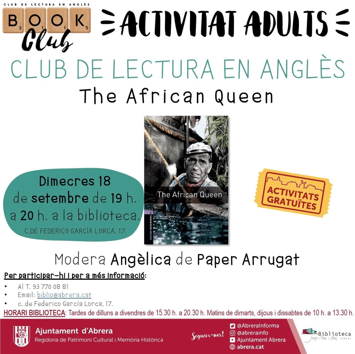 Book club Club de lectura