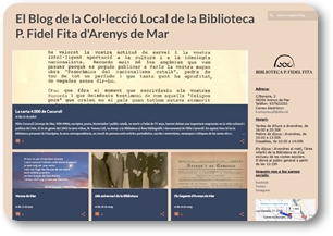 El Blog de la Col·lecció Local de la Biblioteca