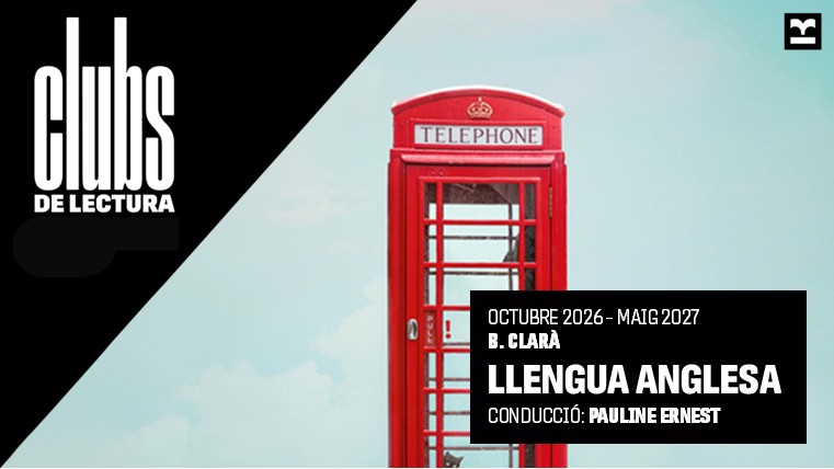 Club de lectura de llengua anglesa 2026-27
