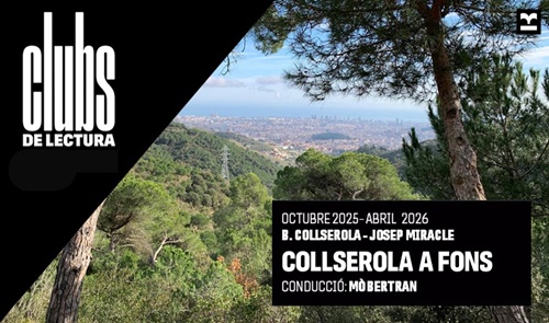 Club de lectura: Collserola a fons