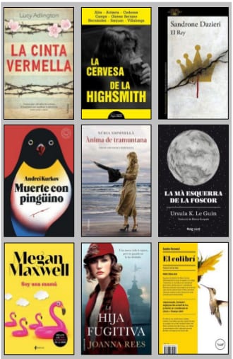 Guia de novetats de novel·la