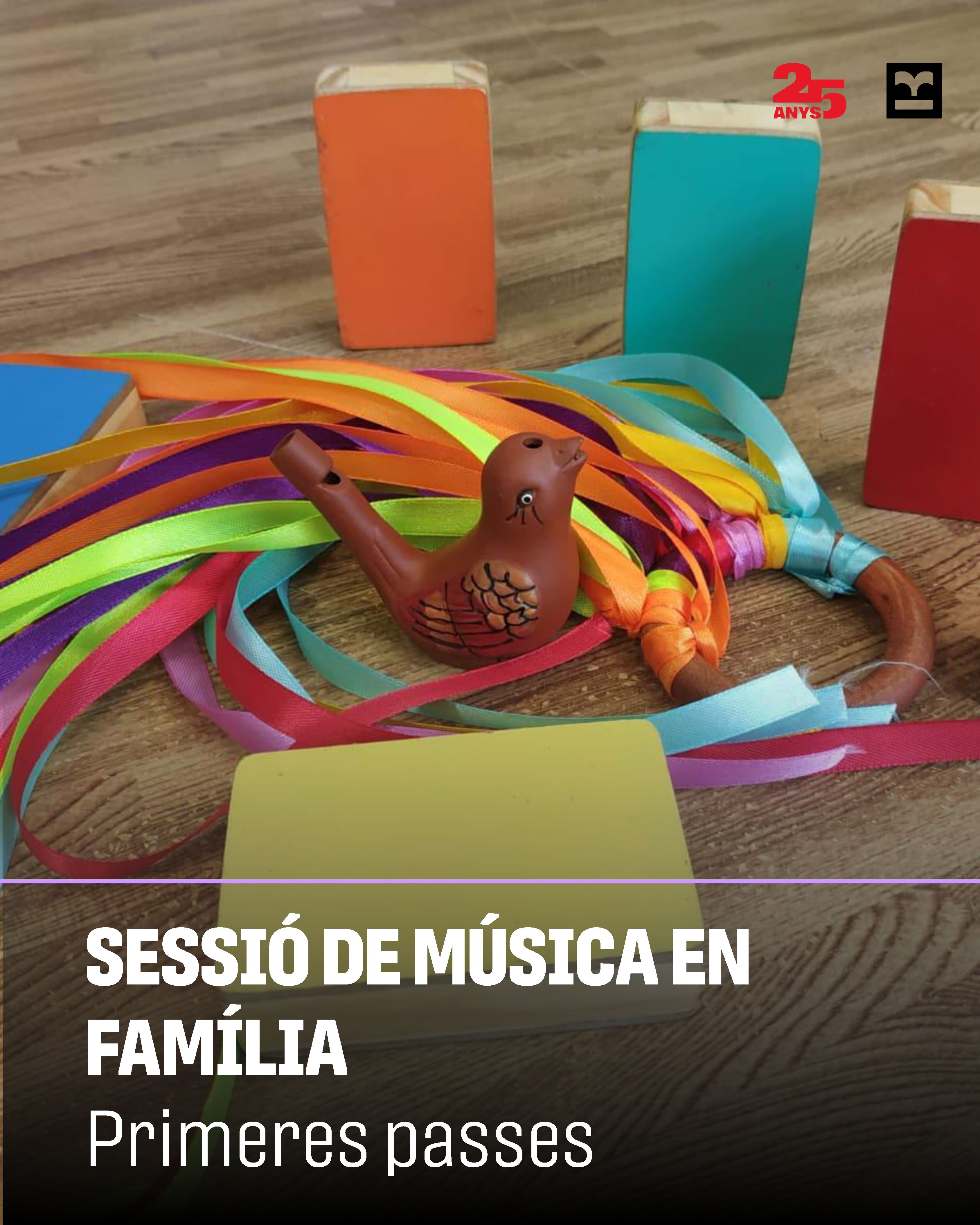 Lletra petita: El racó dels pares. Sessió de música en família.