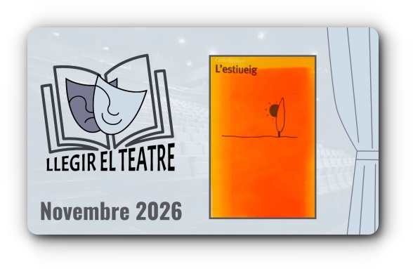 CLUB DE LECTURA 'LLEGIR EL TEATRE'