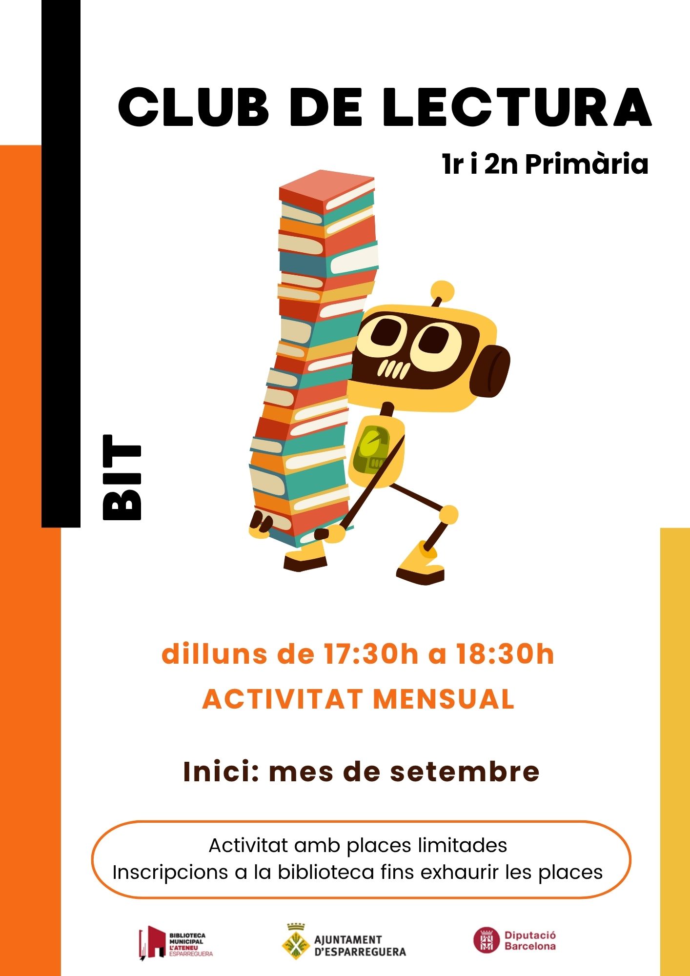 Club de lectura del Bit (1r i 2n de Primària)
