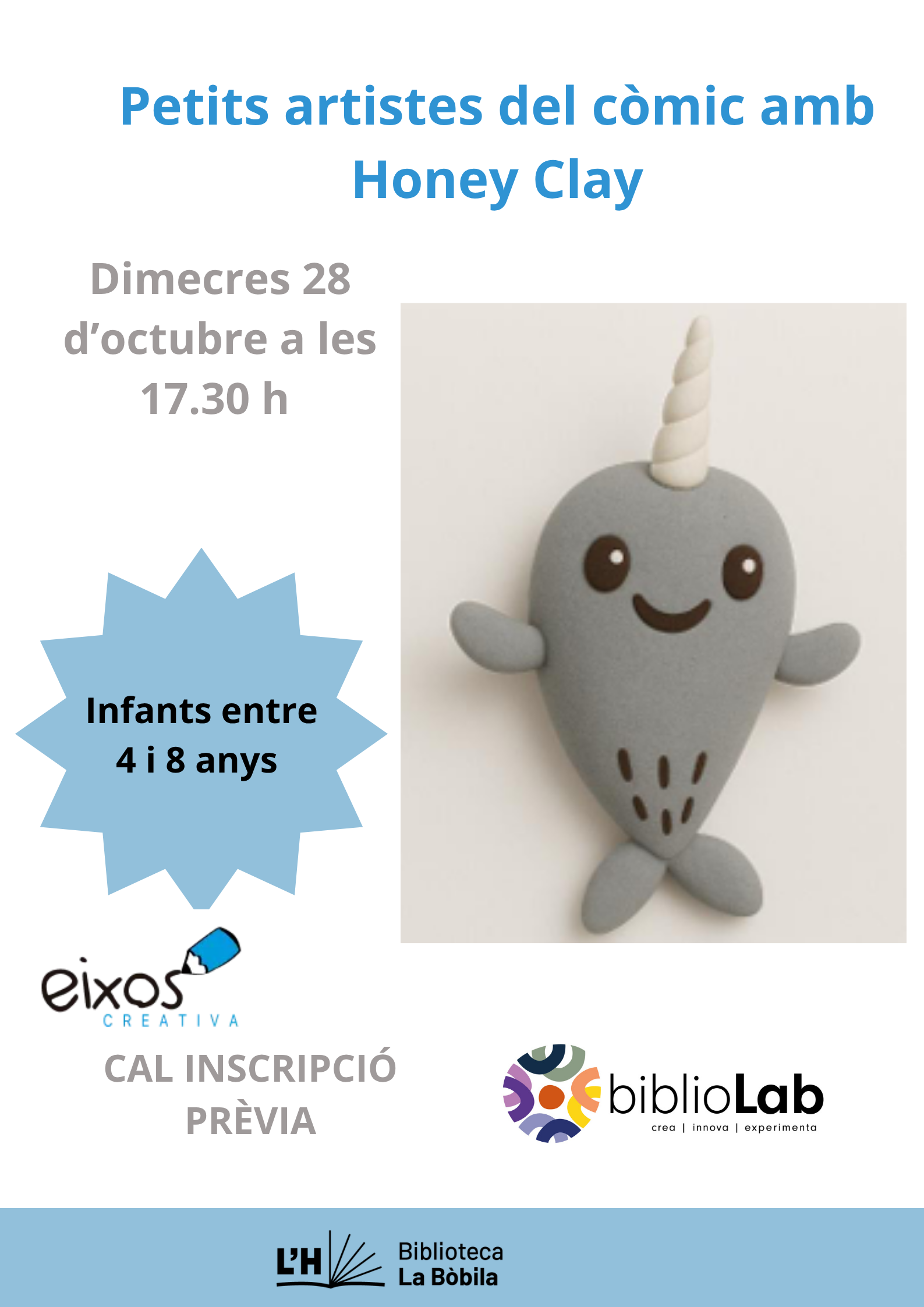 Petits artistes del còmic amb Honey Clay