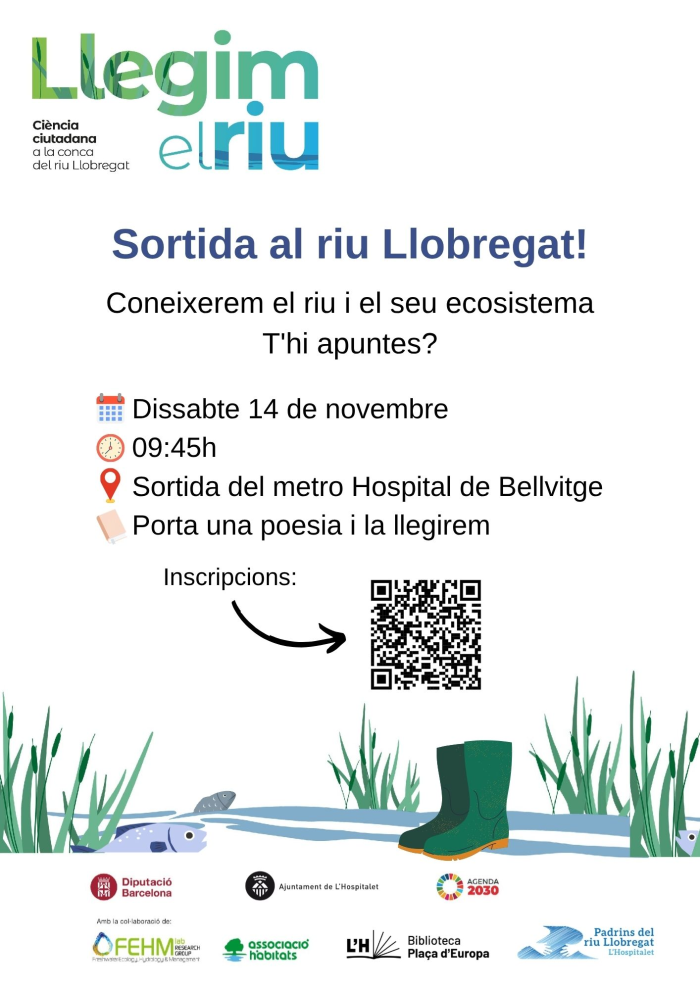 Llegim el riu! Sortida al Riu Llobregat