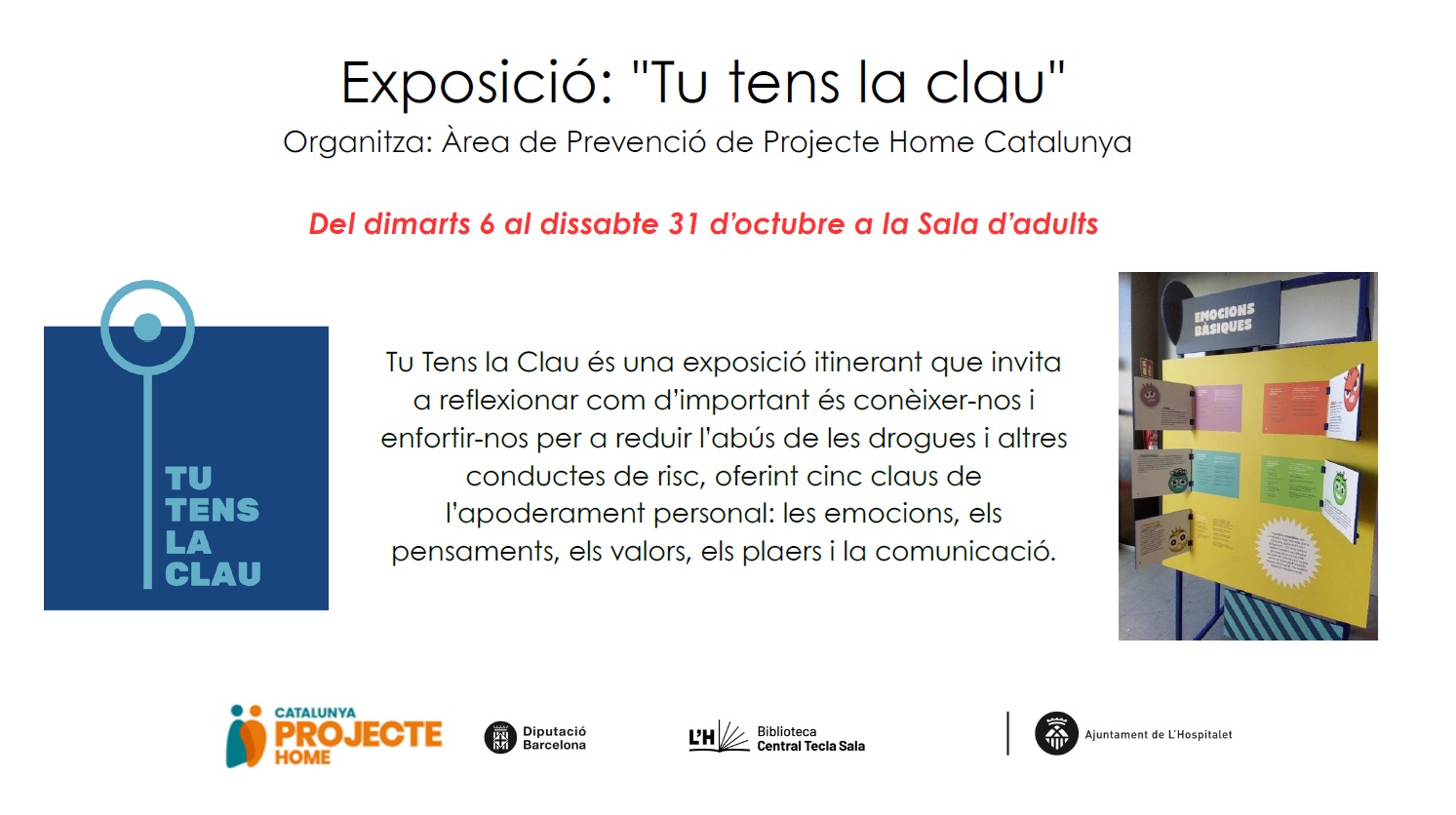 Exposició: 'Tu tens la clau'