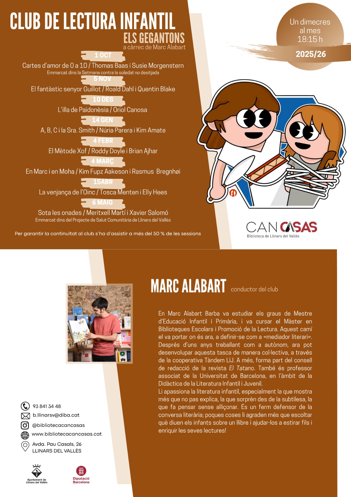 CLUB DE LECTURA ELS GEGANTONS