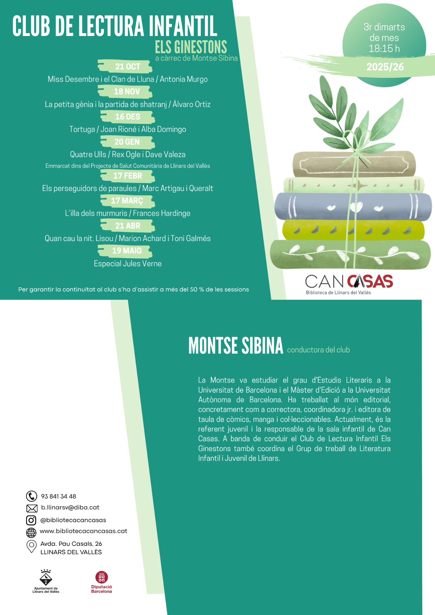 CLUB DE LECTURA ELS GINESTONS