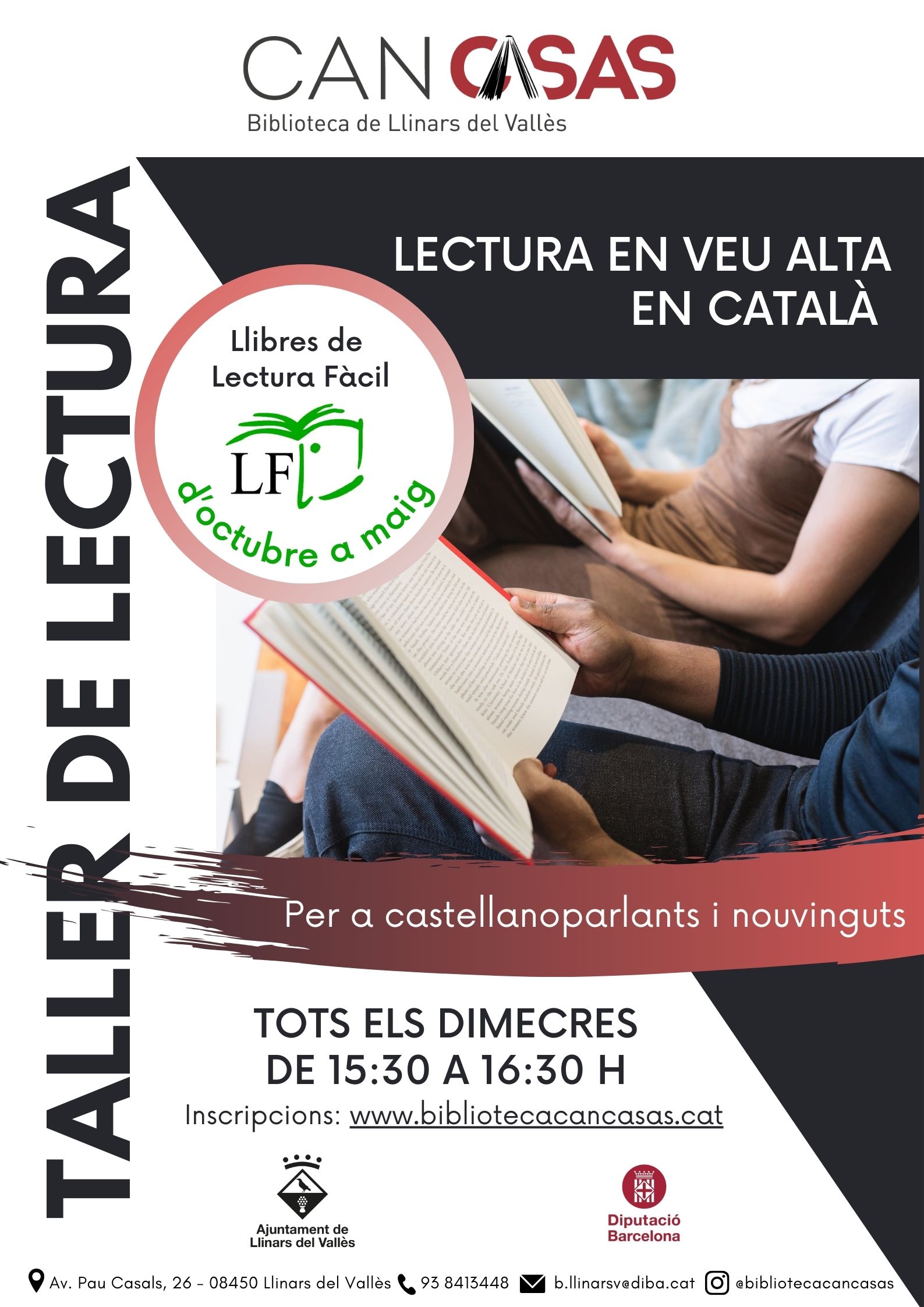 TALLER DE LECTURA EN VEU ALTA EN CATALÀ