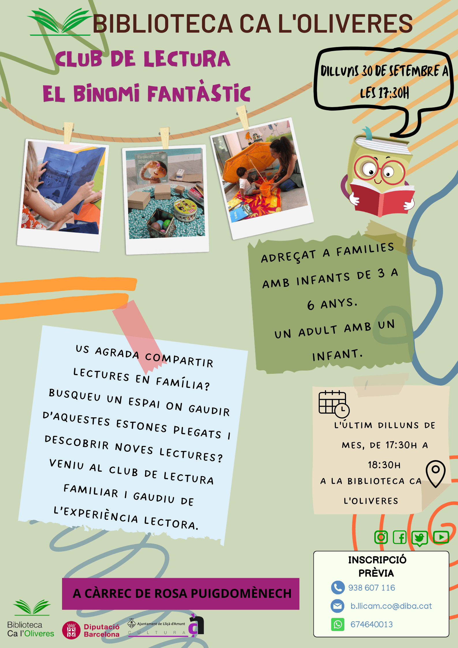 CLUB DE LECTURA FAMILIAR 