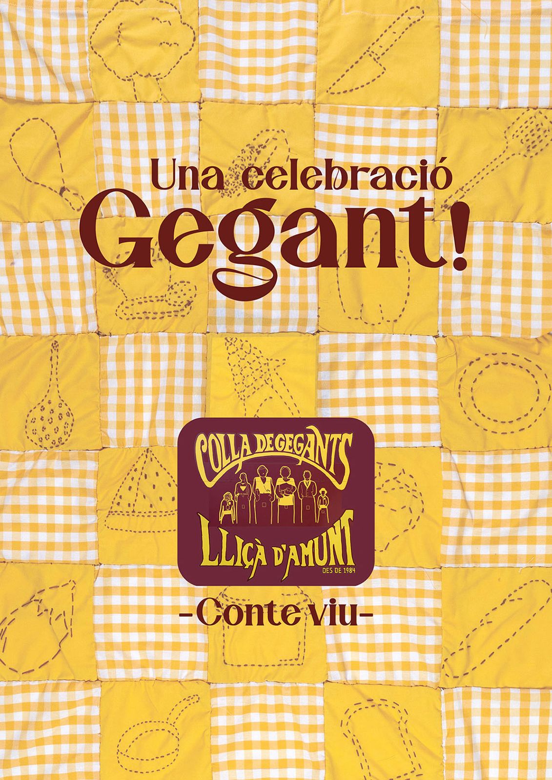 EXPOSICIÓ: ELS DAVANTALS GEGANTS DEL PROJECTE 'CONTE VIU'