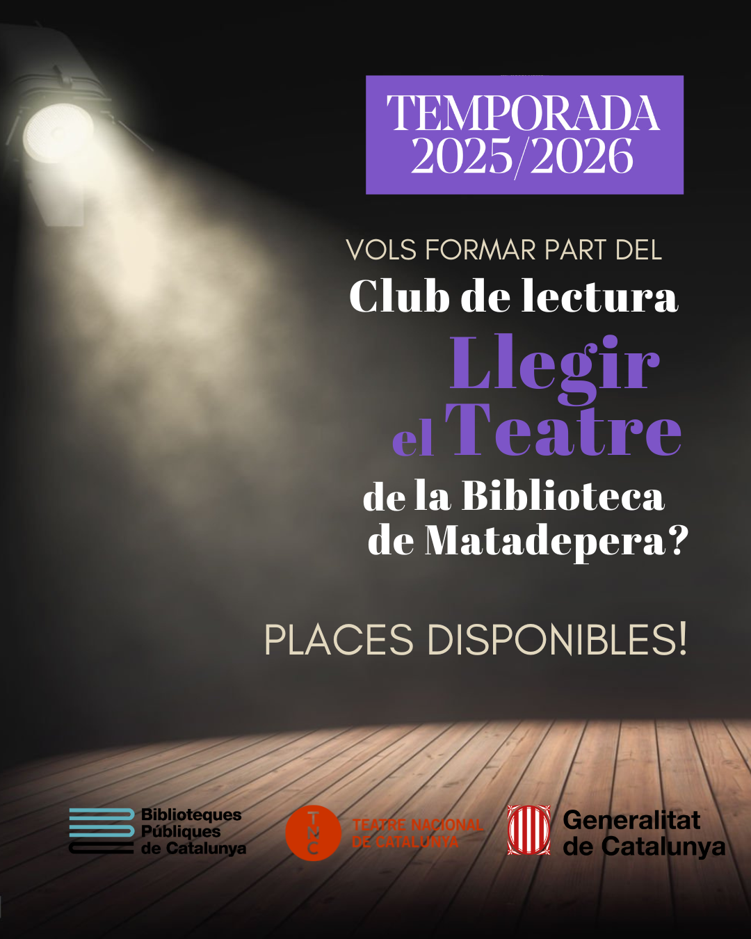 Club de Lectura Llegir el Teatre