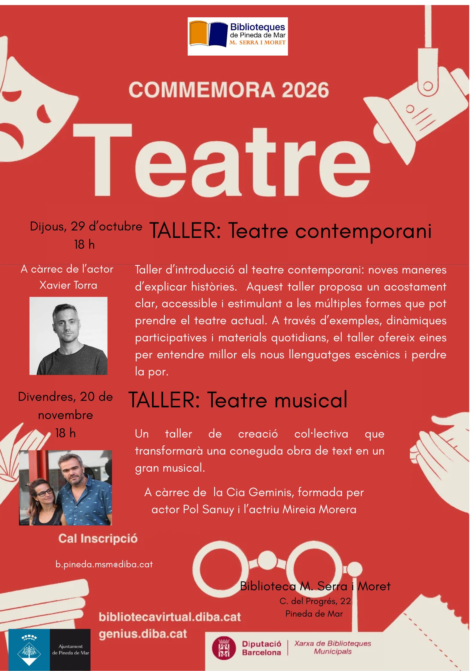 Taller: Teatre contemporani