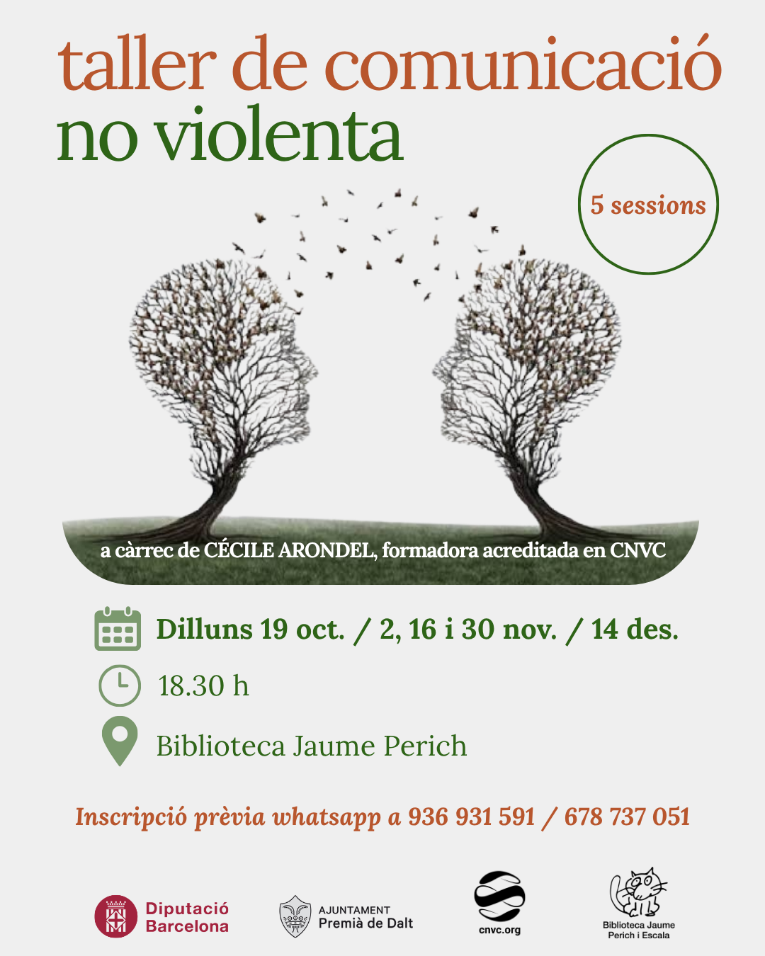 TALLER DE COMUNICACIÓ NO VIOLENTA