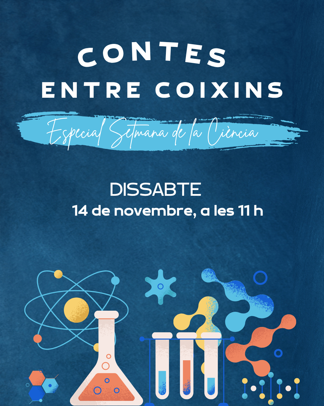 Contes entre coixins: «Especial Setmana de la Ciència»