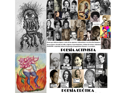 Poesia activista i Eròtica-Tanatos i Eros-homenatge a 34 poetes