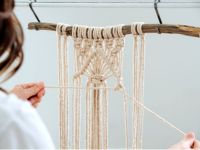 Tapís de macramé. Taller adults