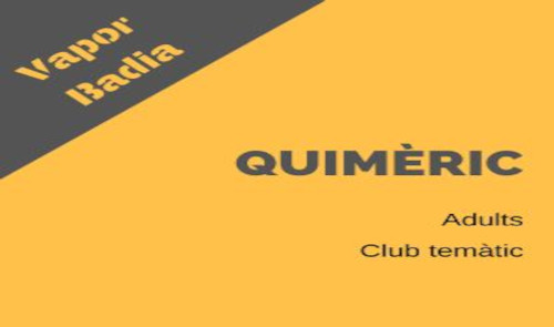 Quimèric: fantàstic, terror i ciència-ficció