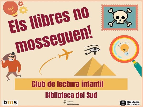 Els llibres no mosseguen! Club de lectura infantil