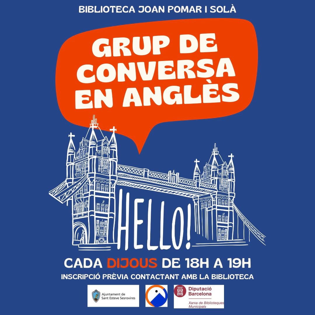 Grup de conversa en anglès