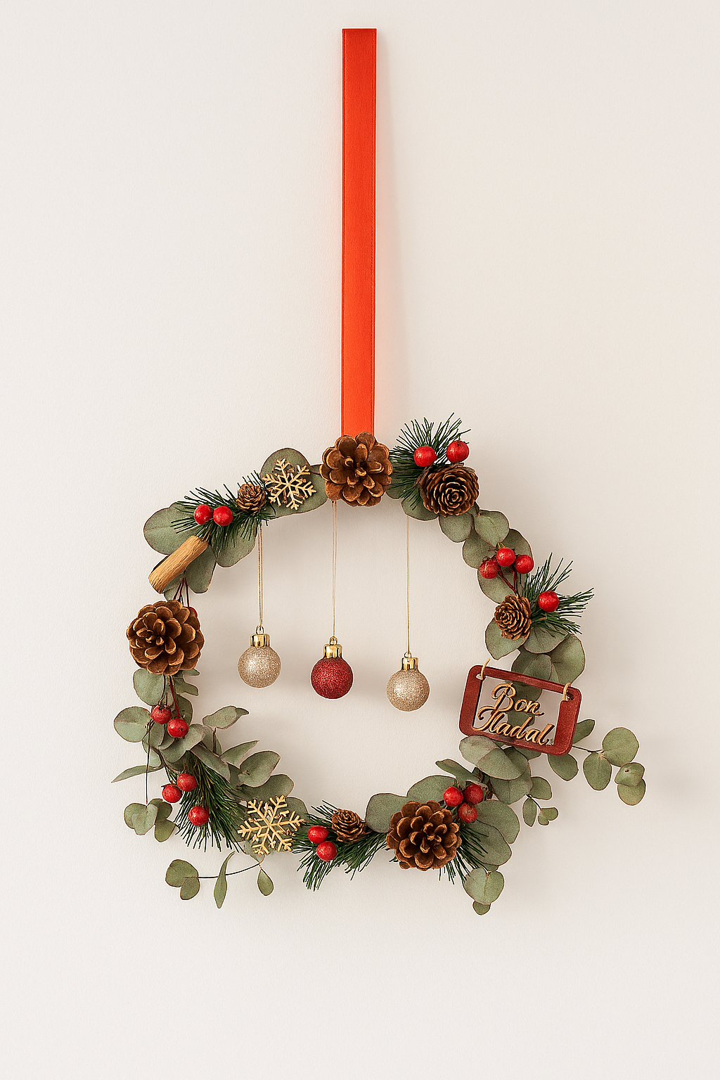 Taller per a adults 'Corona de Nadal'
