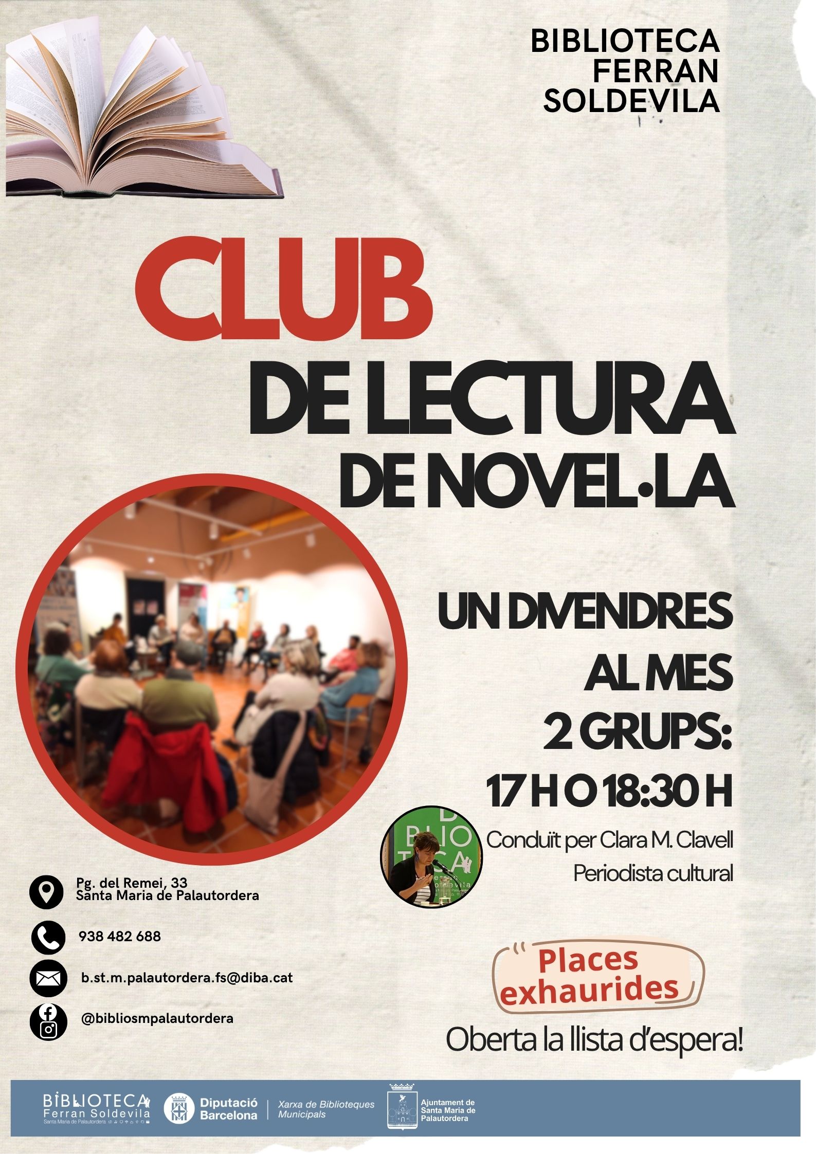 Club de lectura de novel·la