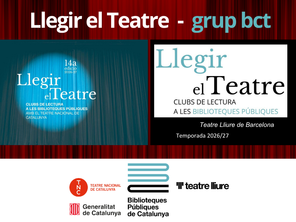 bct - Club de lectura Llegir el teatre
