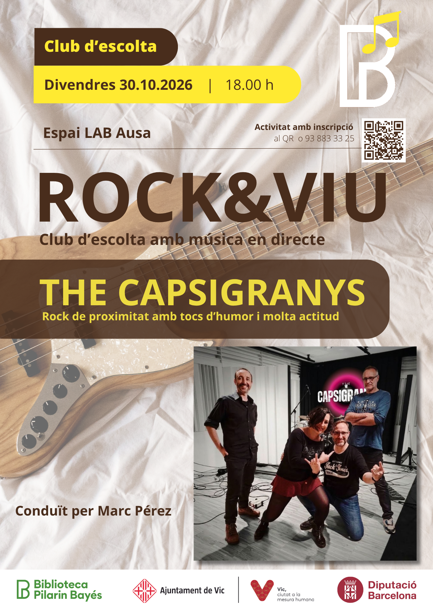 Club d'escolta 'Rock&Viu': The Capsigranys