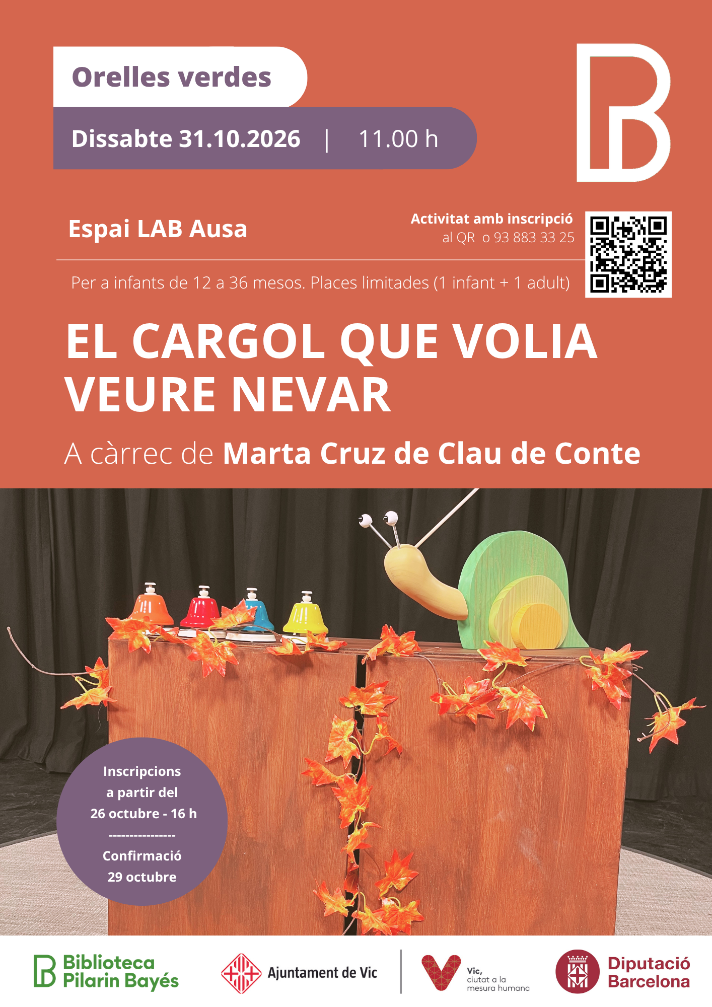 Orelles verdes 'El cargol que volia veure nevar'